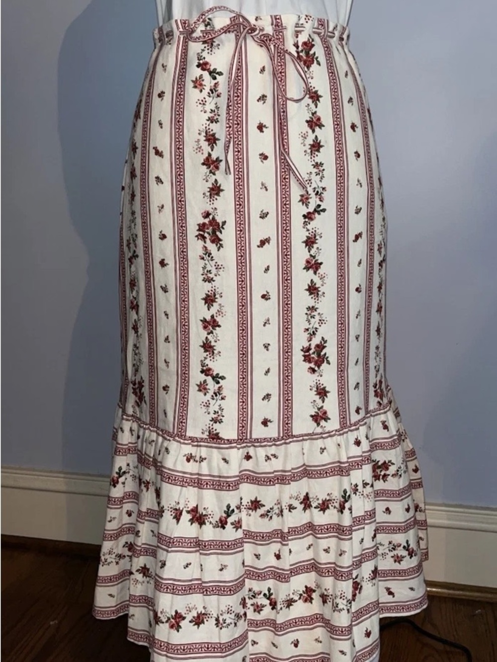 NEW Joie floral maxi skirt